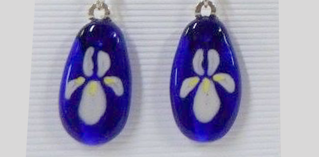 Fused Glass Earrings